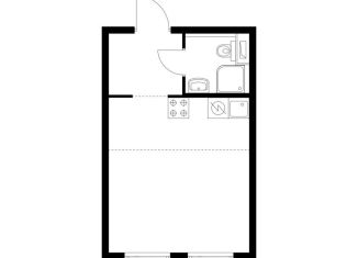 Квартира на продажу студия, 24 м2, городской посёлок Янино-1, ЖК Янинский Лес, жилой комплекс Янинский Лес, 6