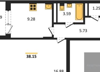 Продается 1-комнатная квартира, 38.2 м2, Воронеж, Коминтерновский район, Покровская улица, 19