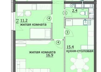 Продается трехкомнатная квартира, 75.1 м2, Пензенская область, улица Яшиной, 8