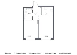 Продаю однокомнатную квартиру, 37.9 м2, Балашиха, улица Бояринова, 30