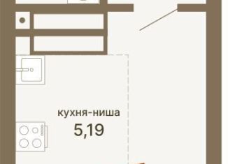 Продам квартиру студию, 28.6 м2, Екатеринбург, Верх-Исетский район