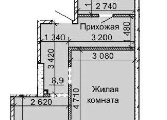 Продаю 1-ком. квартиру, 38.6 м2, Новосибирск, Калининский район, улица Столетова