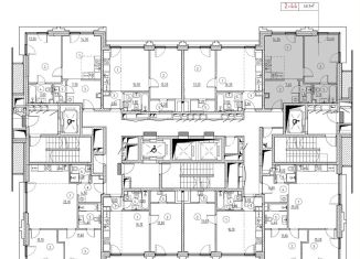 Продам 1-ком. квартиру, 40.2 м2, Москва, Волгоградский проспект, 32/5к3, ЖК Метрополия