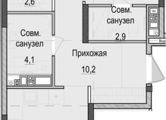 Продается 2-ком. квартира, 63.8 м2, Казань, Приволжский район