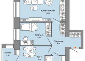 2-ком. квартира на продажу, 52 м2, Киров