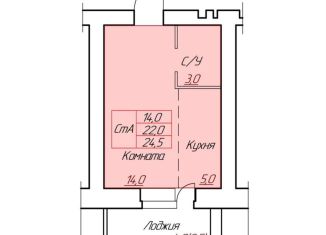 Продается квартира студия, 24.5 м2, Вологодская область