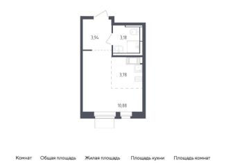 Продается квартира студия, 21.8 м2, Московская область, жилой комплекс Пятницкие Луга, к2/2