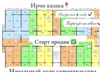 Продажа квартиры студии, 36 м2, Дагестан, улица Ирчи Казака, 101