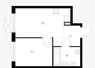 Продается 1-ком. квартира, 30.6 м2, Екатеринбург, метро Ботаническая, улица Гаршина, 3/2