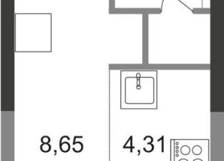 Квартира на продажу студия, 19.5 м2, Балашиха, жилой квартал Новоград Павлино, к6