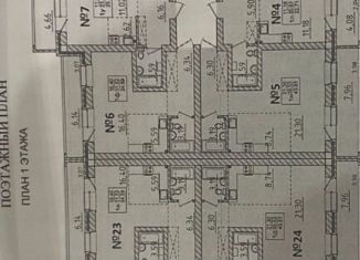 Однокомнатная квартира на продажу, 48 м2, рабочий поселок Маркова, микрорайон Берёзовый, 244