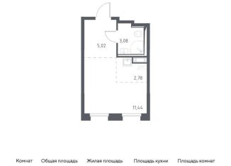 Продаю квартиру студию, 22.3 м2, Ленинградская область, жилой комплекс Новые Лаврики, 1.1