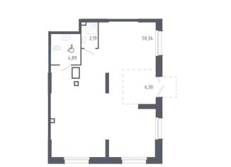 Продажа помещения свободного назначения, 72.72 м2, Владивосток, жилой комплекс Квартал Нейбута, 141к2