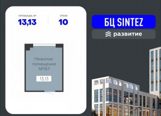 Продажа помещения свободного назначения, 13.13 м2, Воронеж, Новосибирская улица, 13Б, Левобережный район
