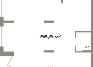 Продам помещение свободного назначения, 95.9 м2, Тюмень, Томская улица, 60А