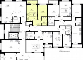 Продаю 1-комнатную квартиру, 33.8 м2, деревня Скотное, Рождественская улица, 2