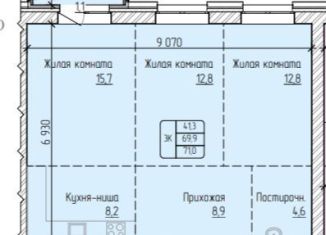 Продажа 3-комнатной квартиры, 71 м2, Барнаул