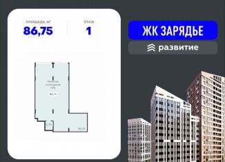 Продаю помещение свободного назначения, 86.75 м2, Воронеж, Электросигнальная улица, 9А, Коминтерновский район
