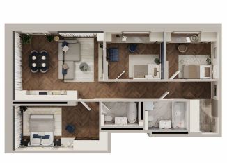 Продажа 3-комнатной квартиры, 85.9 м2, Республика Башкортостан, улица Аксакова, 14