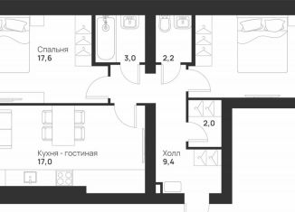 Продажа 2-ком. квартиры, 71.3 м2, Тула, улица Героев России, 6