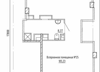 Продам помещение свободного назначения, 105.23 м2, Мурино, Оборонная улица, 2к5