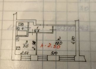 Продаю однокомнатную квартиру, 34 м2, Мурманск, улица Баумана, 14