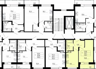 Продам 1-ком. квартиру, 31.7 м2, деревня Скотное, Рождественская улица, 2