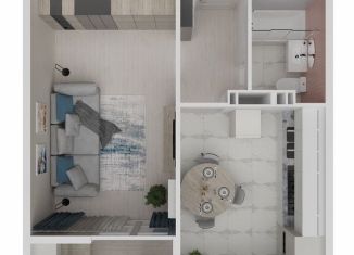 Продается 1-комнатная квартира, 33.7 м2, Севастополь, улица Колобова, 44к4