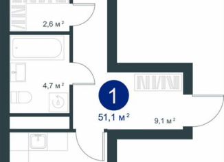 Продажа двухкомнатной квартиры, 59.9 м2, Воронеж
