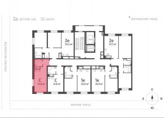 Продам 1-комнатную квартиру, 40.5 м2, посёлок Шушары