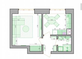 Сдаю 1-ком. квартиру, 34 м2, Тверь, улица Спартака, 40