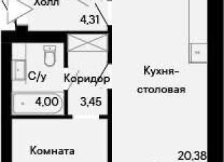 Продается 2-ком. квартира, 47.6 м2, Ростов-на-Дону, Бориславский переулок, 47