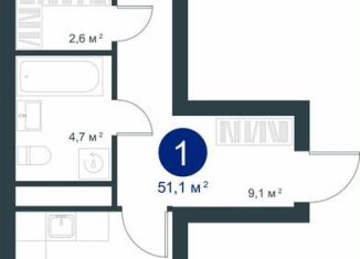 Продажа 2-комнатной квартиры, 60.3 м2, Воронеж, улица Ворошилова, 19