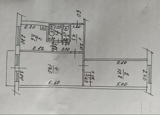 Продается двухкомнатная квартира, 44.4 м2, Барнаул, улица Юрина, 232