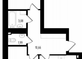 Продам двухкомнатную квартиру, 58.2 м2, Татарстан, улица Михаила Миля, 11