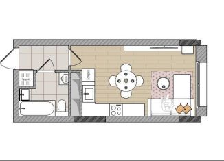 Продам квартиру студию, 25.8 м2, Киров, Мелькомбинатовский проезд, 3