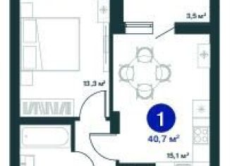 Продаю 2-ком. квартиру, 73.1 м2, Воронеж