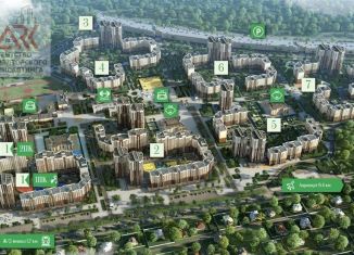 Продается 1-ком. квартира, 35.4 м2, село Мирное