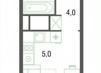 Продается квартира студия, 21.7 м2, Котельники