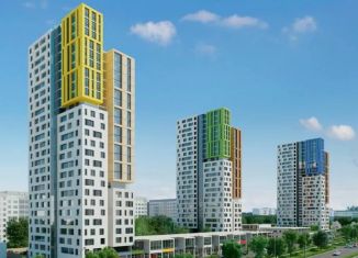 2-ком. квартира на продажу, 47 м2, Пермь, улица Революции, 22, ЖК Новый Центр
