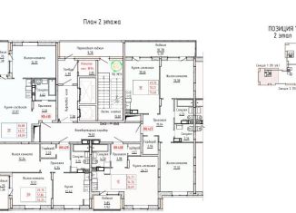 Продаю двухкомнатную квартиру, 75.6 м2, Воронеж, улица Матросова, 64А