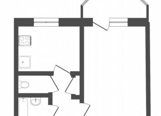 Продается однокомнатная квартира, 34 м2, Тюмень, улица Домостроителей, 22