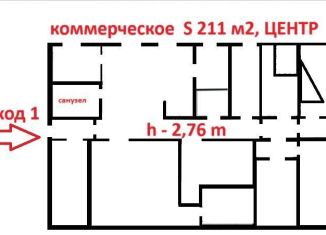 Продам помещение свободного назначения, 211 м2, Хабаровский край, улица Петра Комарова, 3А