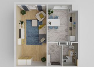 Продам 1-ком. квартиру, 36.6 м2, Крым, улица Абдуллы Лятиф-заде