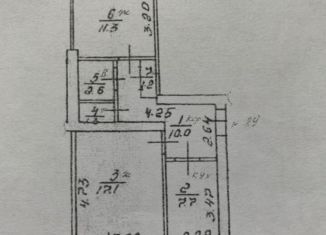 Двухкомнатная квартира на продажу, 52 м2, Смоленск, проспект Гагарина, 12Б
