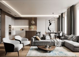 Продается 3-ком. квартира, 105.9 м2, Тюмень, улица Тимофея Кармацкого, 5к1, ЖК Ария