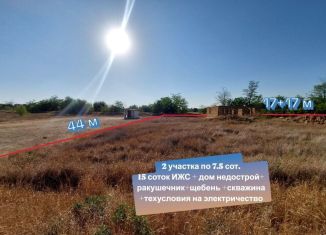 Продается земельный участок, 15 сот., посёлок городского типа Гвардейское, Ново-Садовая улица, 36