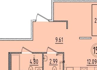 Продаю 2-ком. квартиру, 62.1 м2, посёлок Шушары