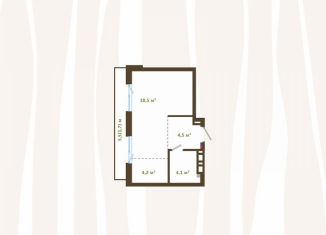 Продается 1-комнатная квартира, 33 м2, Новокузнецк, улица Зорге, 17