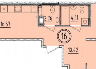 Продажа двухкомнатной квартиры, 65.6 м2, посёлок Шушары